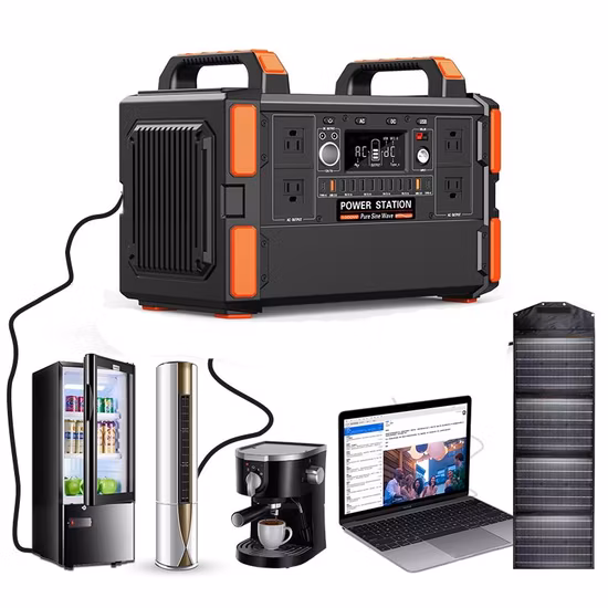 Estação de energia portátil Whaylan Solar Home Gerador elétrico solar para casa